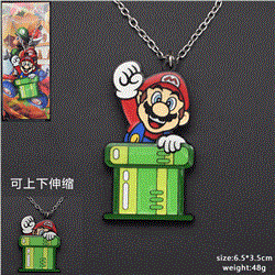 super Mario anime necklace