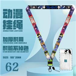 Blue Lock anime lanyard phonestrap 900*20mm
