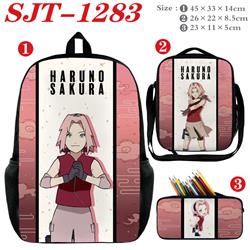 Naruto anime backpack a set