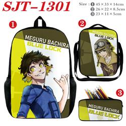 Blue Lock anime backpack a set