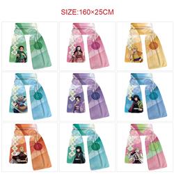 demon slayer kimets anime scarf