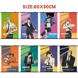 chainsaw man anime wallscroll 60*90cm