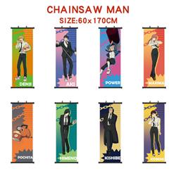 chainsaw man anime wallscroll 60*170cm