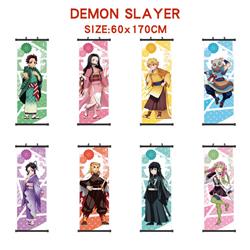 demon slayer kimets anime wallscroll 60*170cm