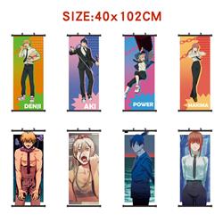 chainsaw man anime wallscroll 40*120cm