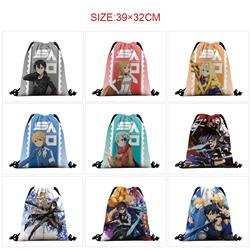 sword art online anime bag