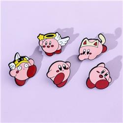 Kirby anime pin