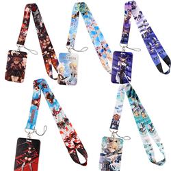 Genshin Impact anime lanyard phonestrap 45cm*2.5cm