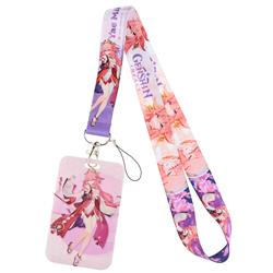 Genshin Impact anime lanyard phonestrap 45cm*2.5cm