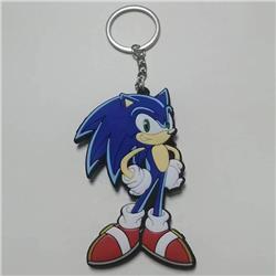 Sonic anime keychain