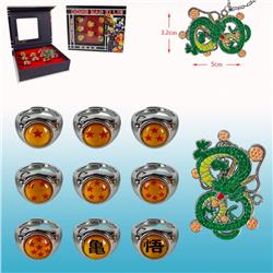 Dragon Ball anime ring a set