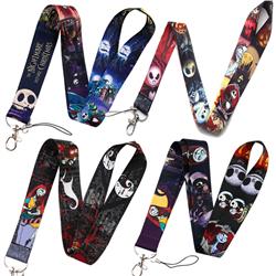 The Nightmare Before Christmas anime lanyard phonestrap 45cm*2.5cm