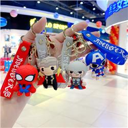 Avengers anime keychain