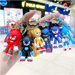 Sonic anime keychain