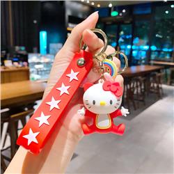 helloKitty anime keychain