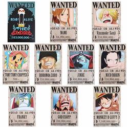 One Piece anime wall poster set price for a set of 10 pcs
