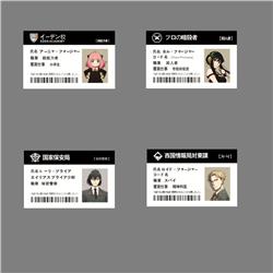 SPY×FAMILY anime PVC card 86*56mm