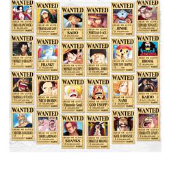 One piece anime posters price for a set of 24pcs