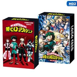 My Hero Academia anime LOMO card 30pcs a set