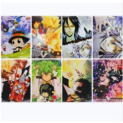 hitman reborn anime posters price for a set of 8 pcs