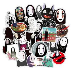 spirited away anime waterproof stickers (50pcs a set)