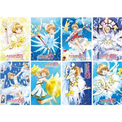 Card Captor Sakura anime posters price for a set of 8 pcs
