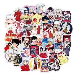 Inuyasha anime waterproof stickers (50pcs a set)
