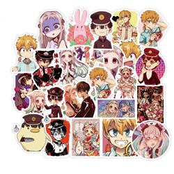 Toilet-bound hanako-kun anime waterproof stickers (50pcs a set)