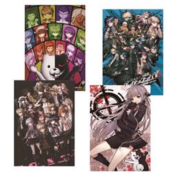 Danganronpa anime  posters price for a set of 4 pcs