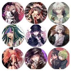 Danganronpa anime badge 9 pcs a set