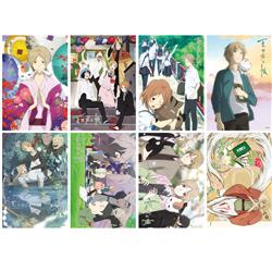 natsume yuujinchou anime wall poster price for a set of 8 pcs