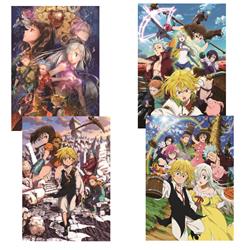 seven deadly sins anime posters price for a set of 4 pcs