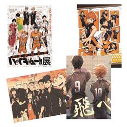 Haikyuu anime posters price for a set of 4 pcs