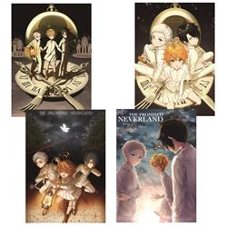 The Promised Neverland anime posters price for a set of 4 pcs