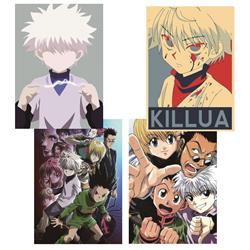 Hunter x Hunter anime posters price for a set of 4 pcs