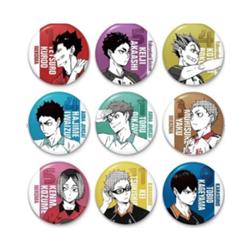 Haikyuu anime badge 8-9pcs a set