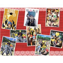 Assassination Classroom anime posters price for a set of 8 pcs 42*29cm