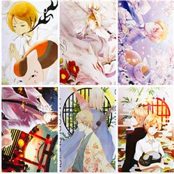 natsume yuujinchou anime posters price for a set of 6 pcs