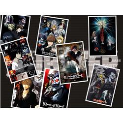Death Note anime posters price for a set of 8 pcs 42*29cm