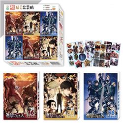 Attack On Titan anime exquisite box stickers 36pcs a set