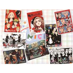 Tokyo Revengers anime posters price for a set of 8 pcs 42*29cm