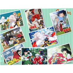 Inuyasha anime posters price for a set of 8 pcs 42*29cm