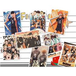 Haikyuu anime posters price for a set of 8 pcs 42*29cm