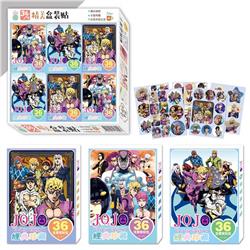 JoJos Bizarre Adventure anime exquisite box stickers 36pcs a set