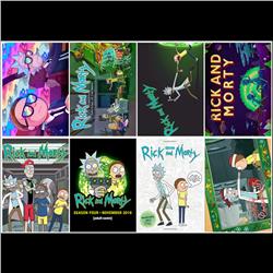 Rick and Morty anime posters price for a set of 8 pcs 42*29cm