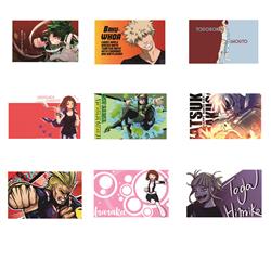 My Hero Academia anime PVC card 86*56mm