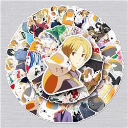 natsume yuujinchou anime waterproof stickers (50pcs a set)