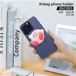 Kirby anime airbag phone holder 7*7cm