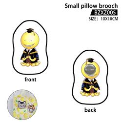 Assassination Classroom anime small pillow brooch