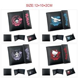 Kuromi anime wallet 12*10*2cm